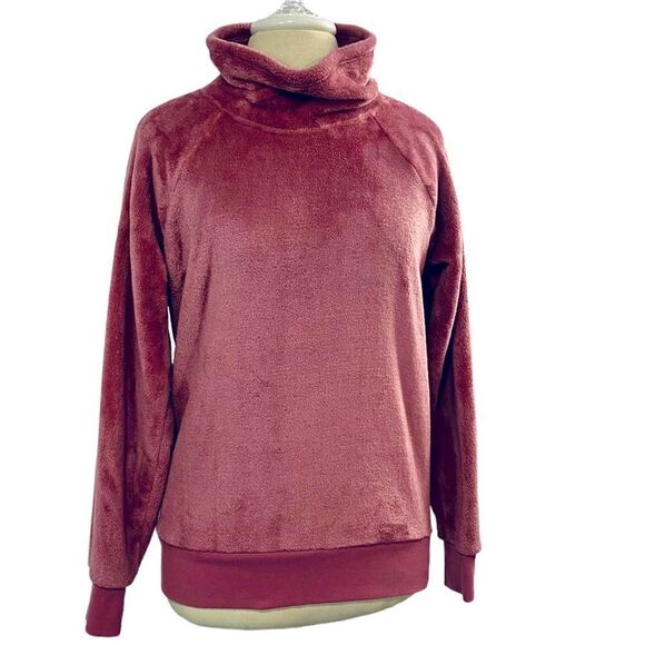 Gaiam | Fuzzy Cowl Neck Sweatshirt - Picture 1 of 10